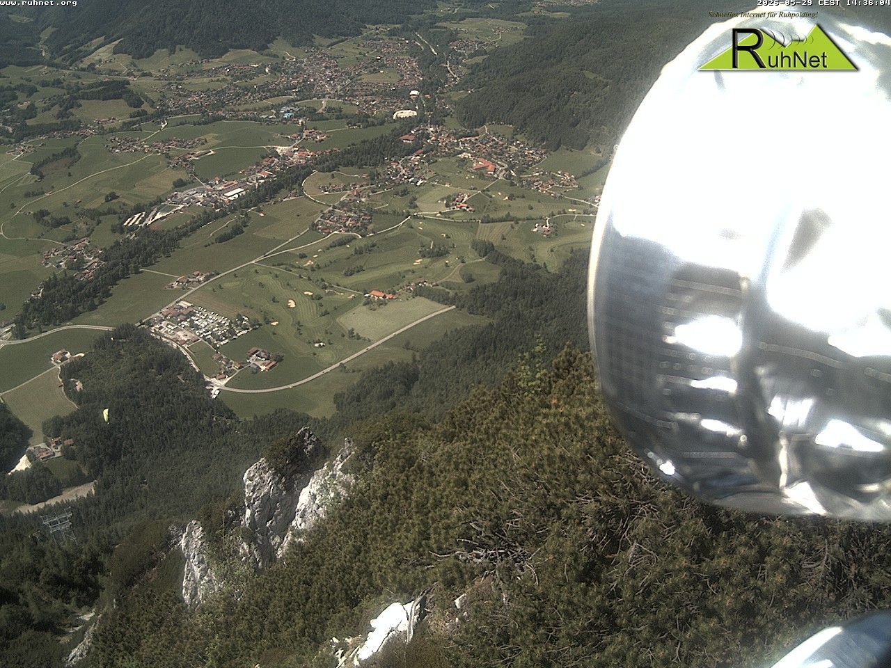 Archiv Foto Webcam Blick auf Ruhpolding