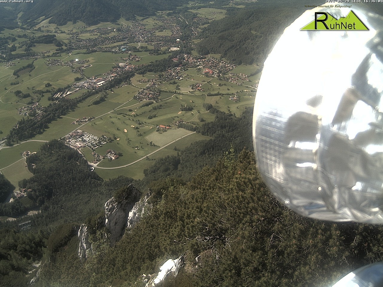 Archiv Foto Webcam Blick auf Ruhpolding
