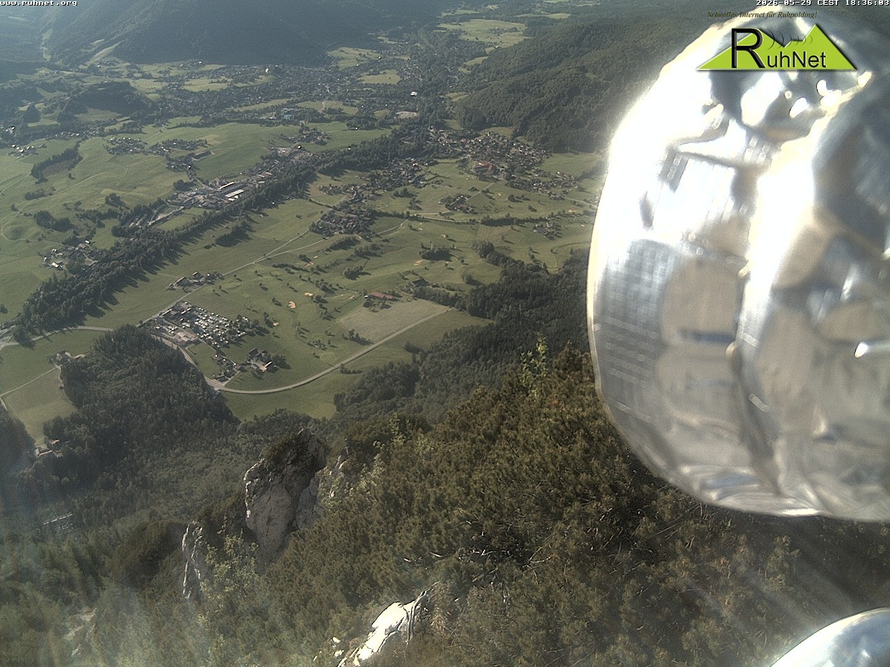 Archiv Foto Webcam Blick auf Ruhpolding