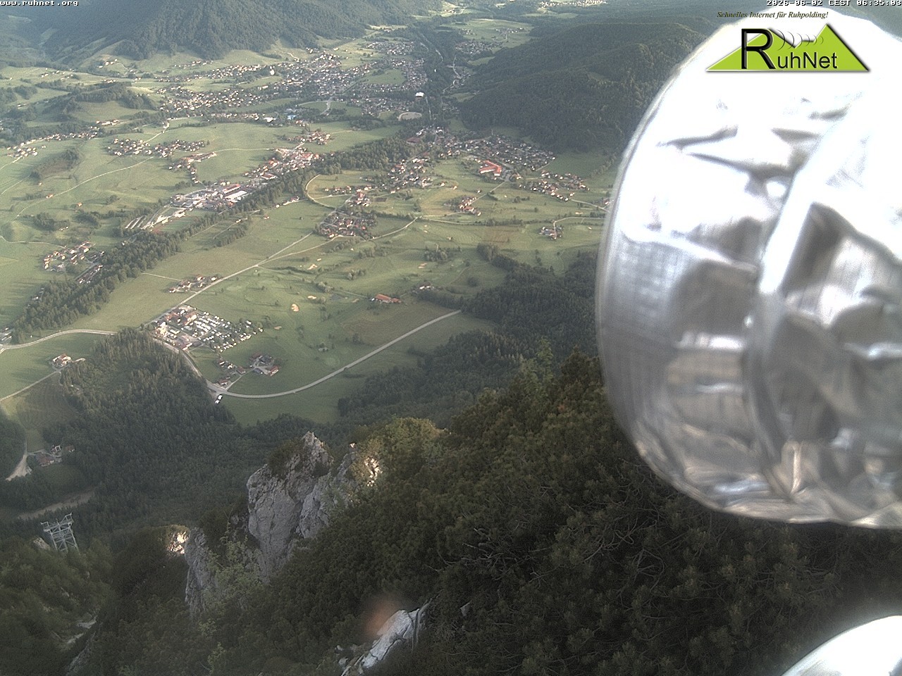 Archiv Foto Webcam Blick auf Ruhpolding