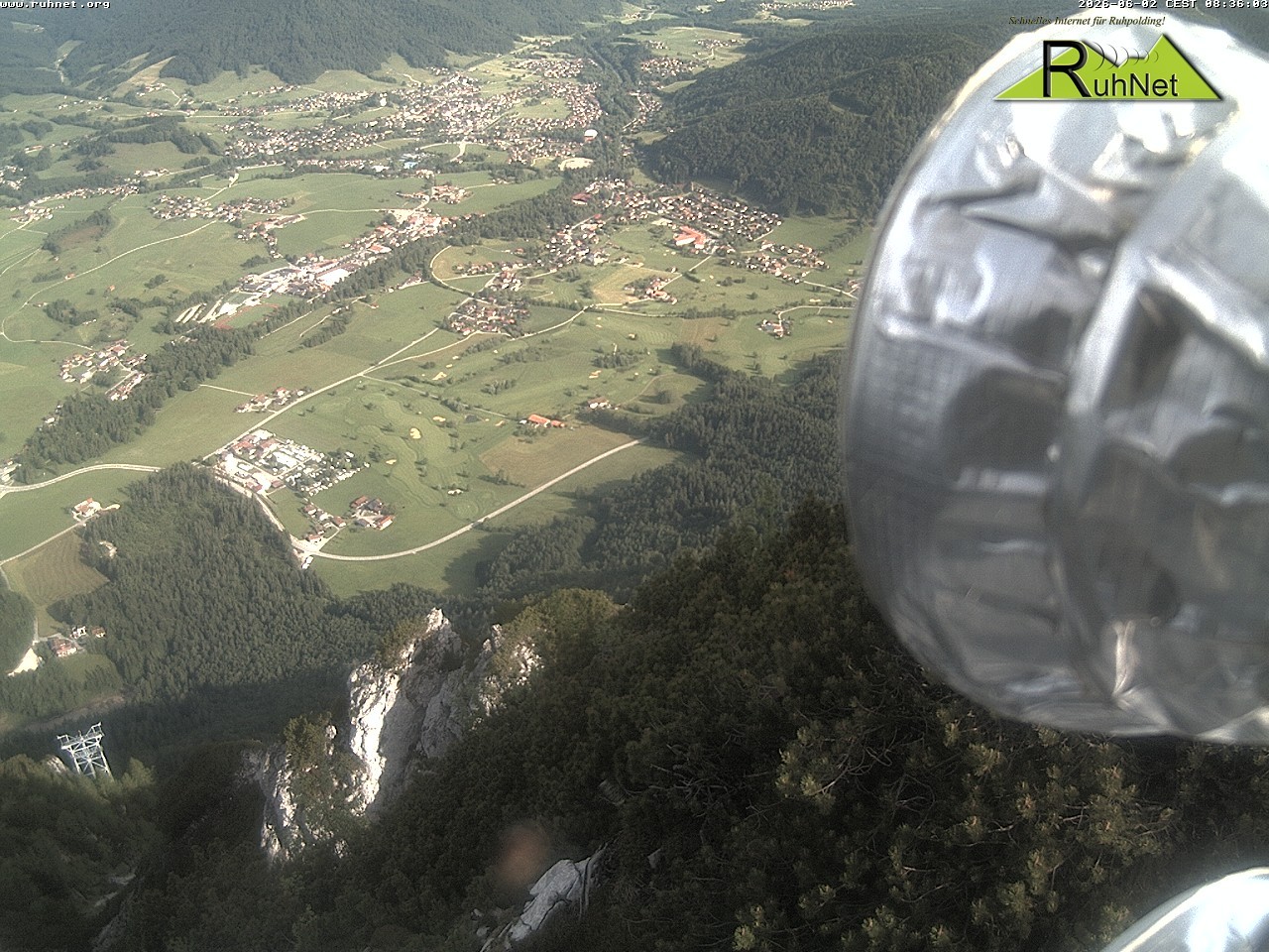 Archiv Foto Webcam Blick auf Ruhpolding