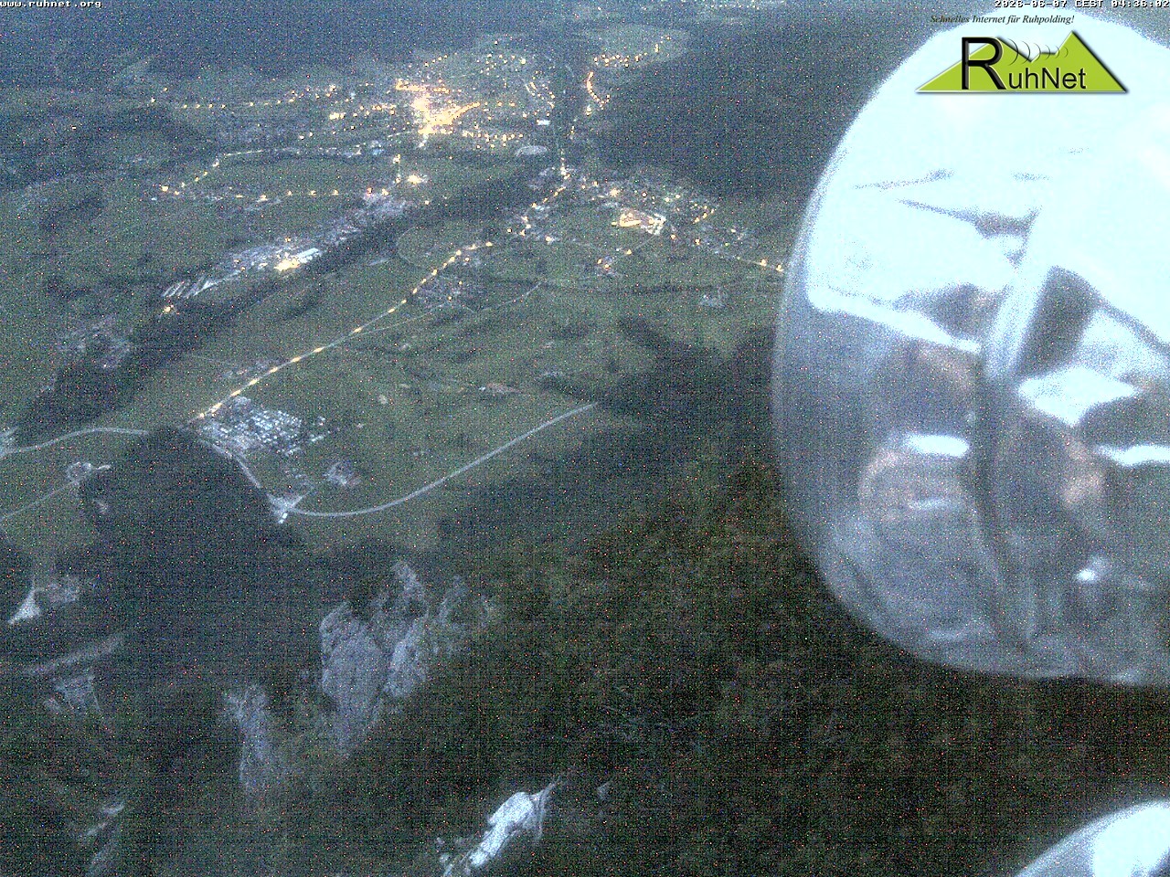 Archiv Foto Webcam Blick auf Ruhpolding