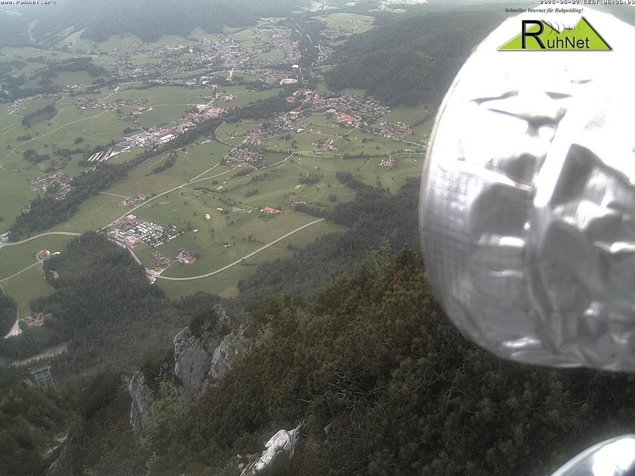 Archiv Foto Webcam Blick auf Ruhpolding