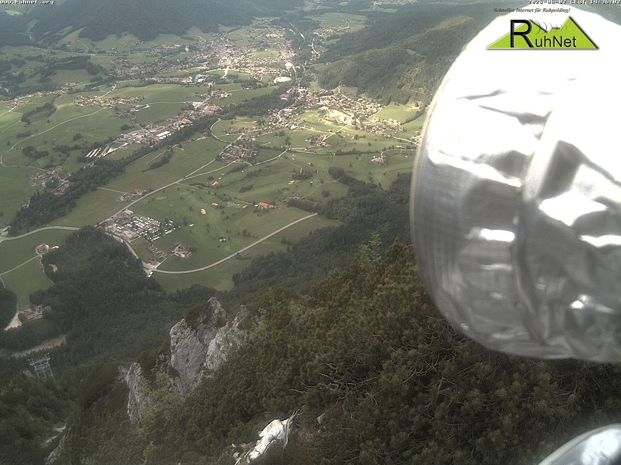 Archiv Foto Webcam Blick auf Ruhpolding