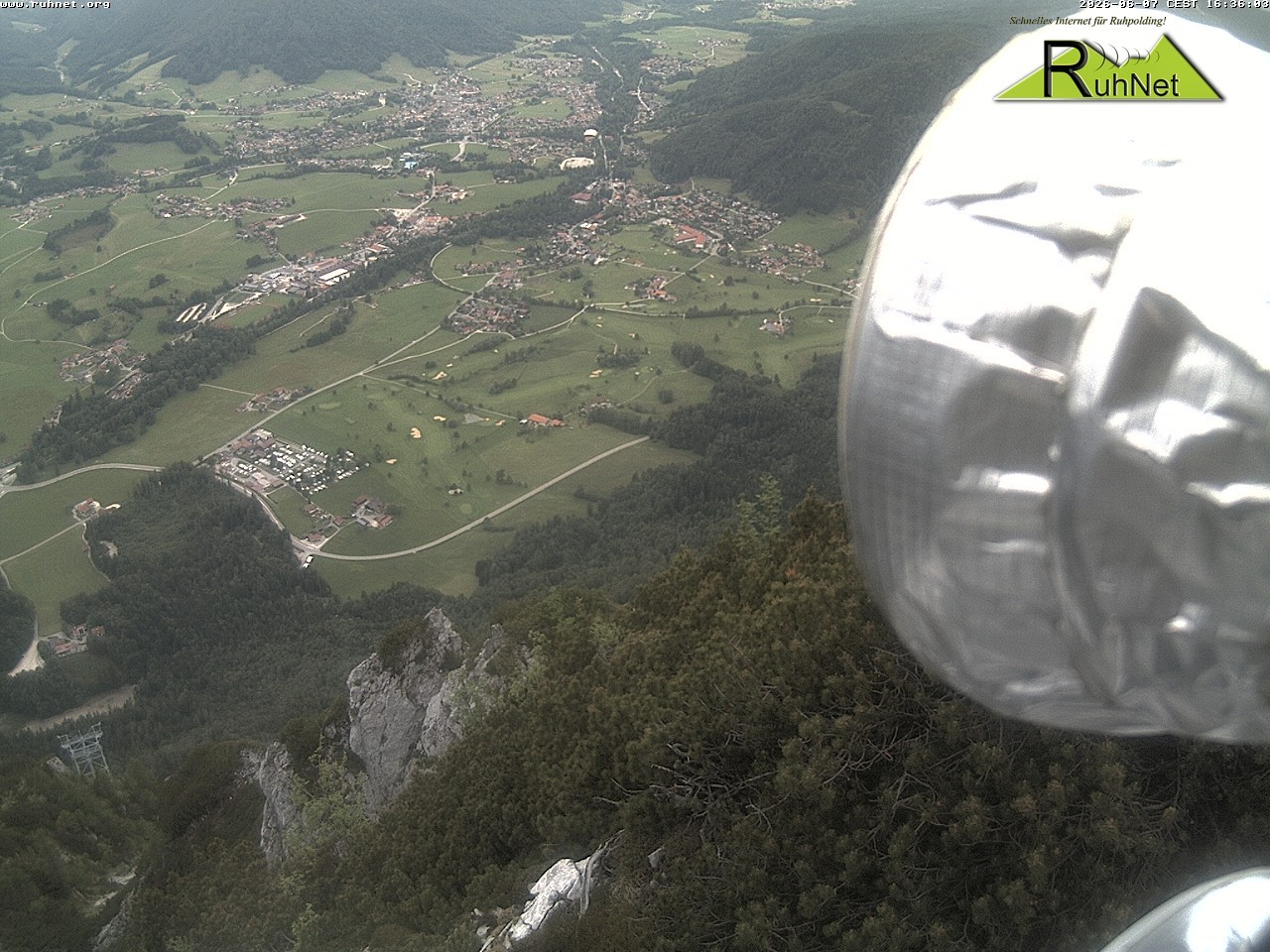 Archiv Foto Webcam Blick auf Ruhpolding