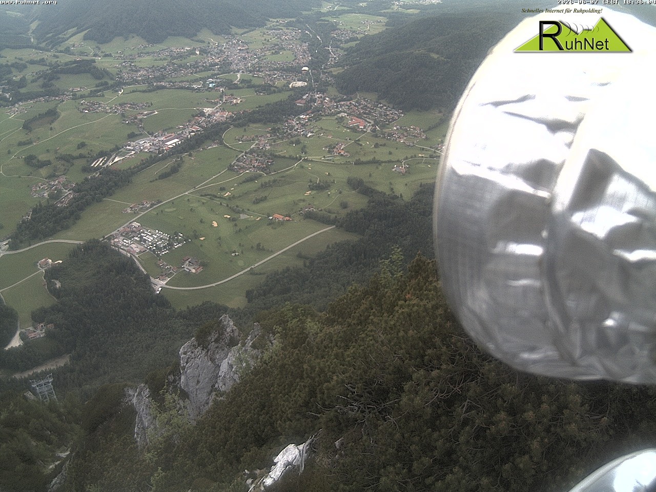 Archiv Foto Webcam Blick auf Ruhpolding