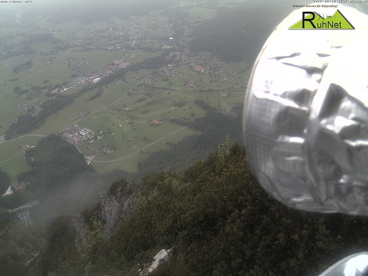 Archiv Foto Webcam Blick auf Ruhpolding