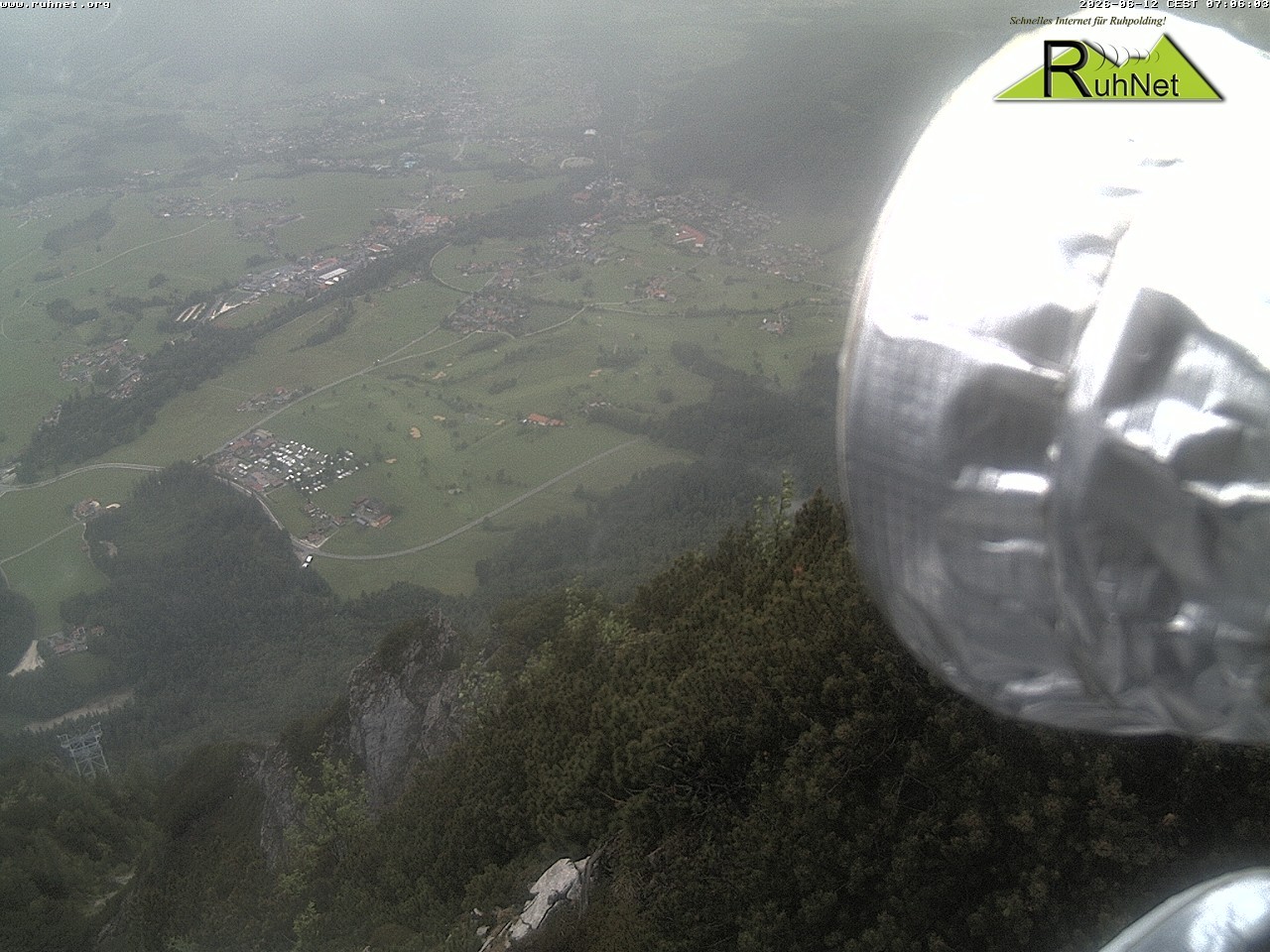 Archiv Foto Webcam Blick auf Ruhpolding