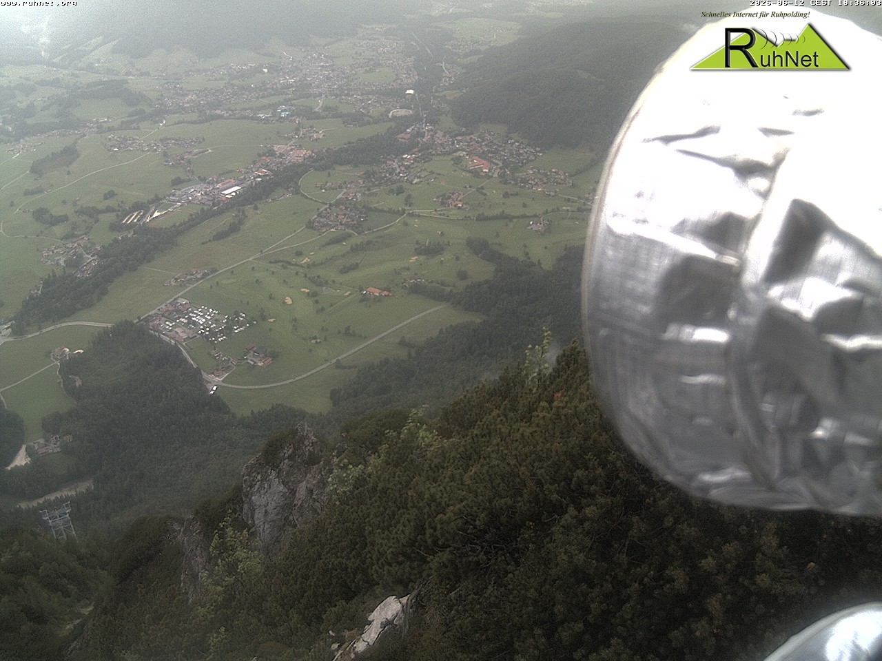 Archiv Foto Webcam Blick auf Ruhpolding