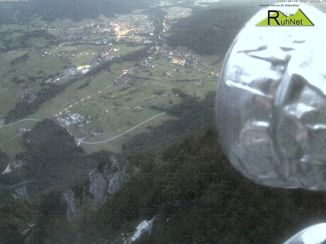 Archiv Foto Webcam Blick auf Ruhpolding