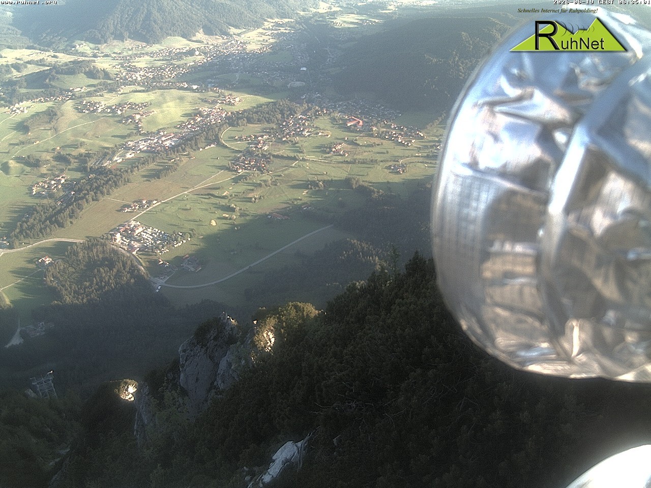 Archiv Foto Webcam Blick auf Ruhpolding