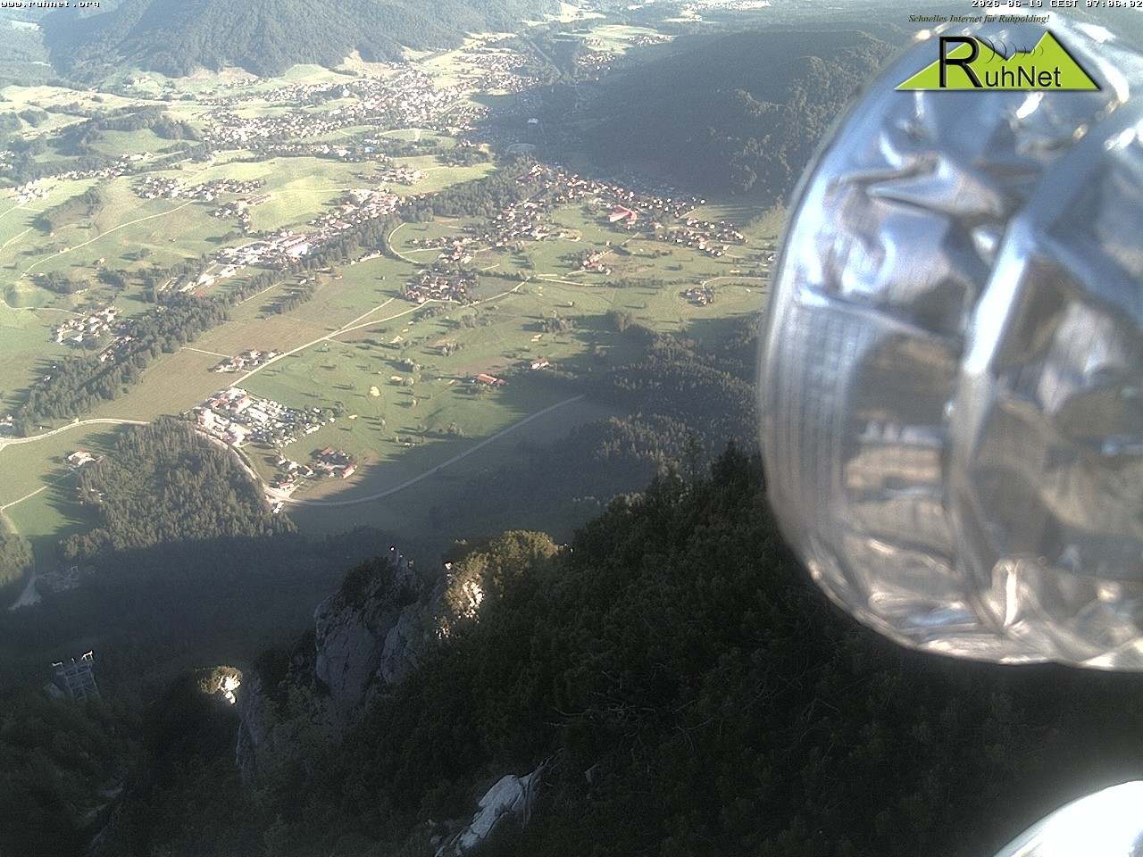 Archiv Foto Webcam Blick auf Ruhpolding