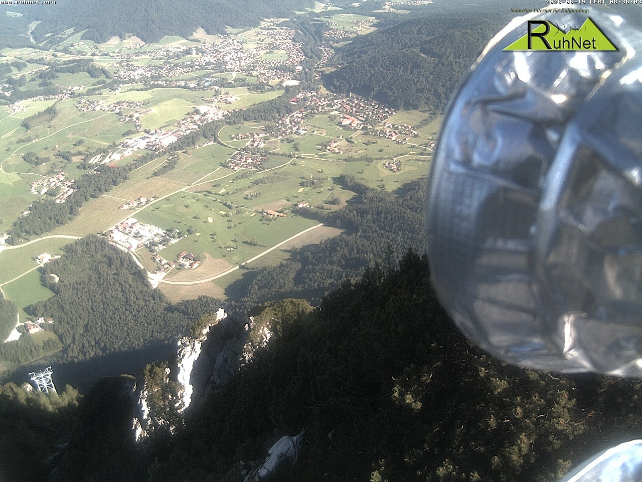 Archiv Foto Webcam Blick auf Ruhpolding