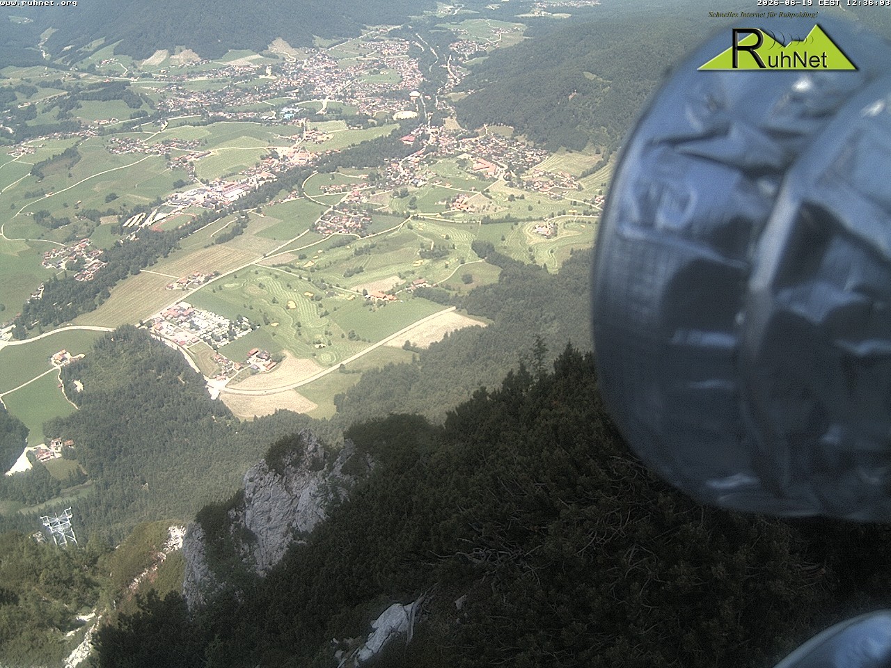Archiv Foto Webcam Blick auf Ruhpolding