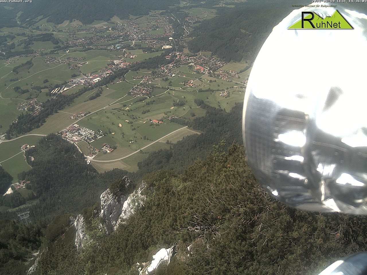 Archiv Foto Webcam Blick auf Ruhpolding