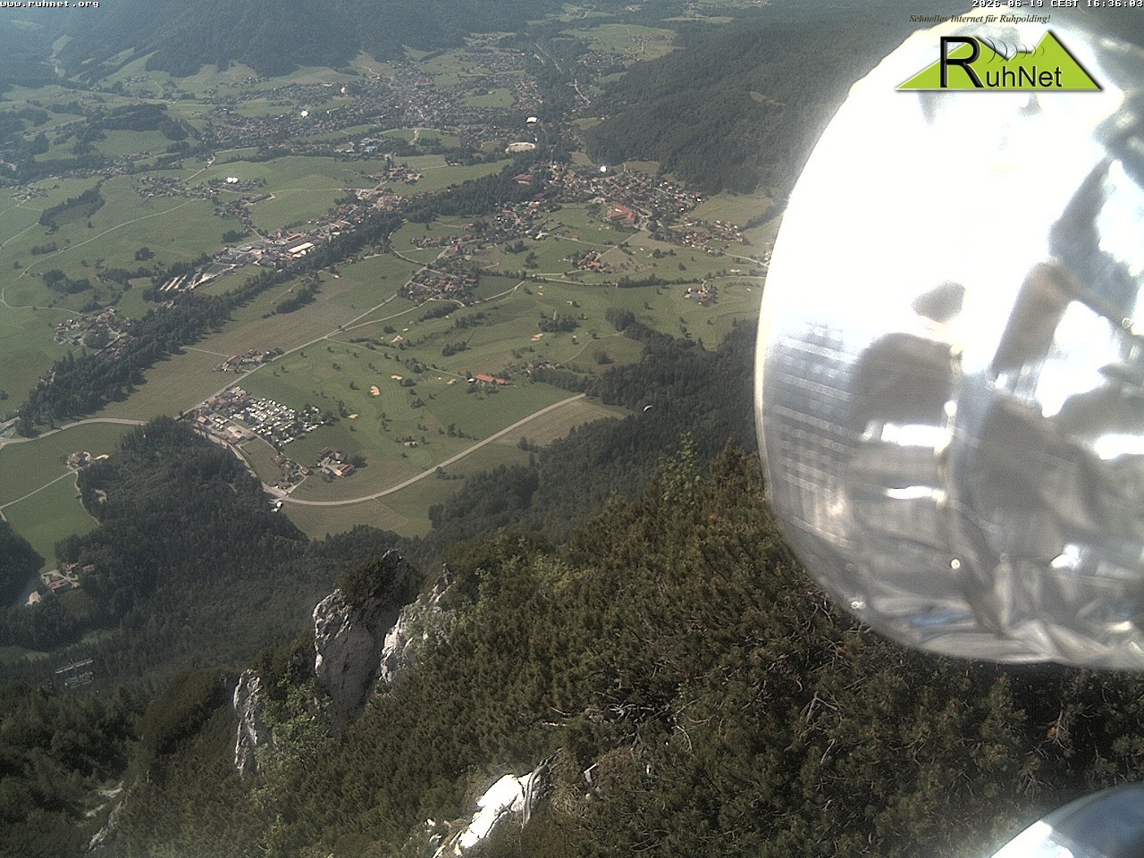Archiv Foto Webcam Blick auf Ruhpolding