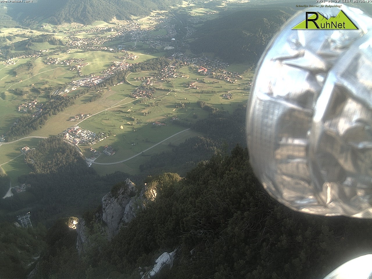 Archiv Foto Webcam Blick auf Ruhpolding