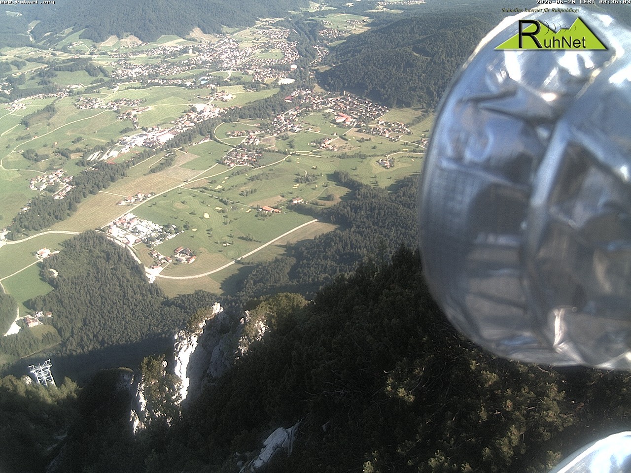 Archiv Foto Webcam Blick auf Ruhpolding