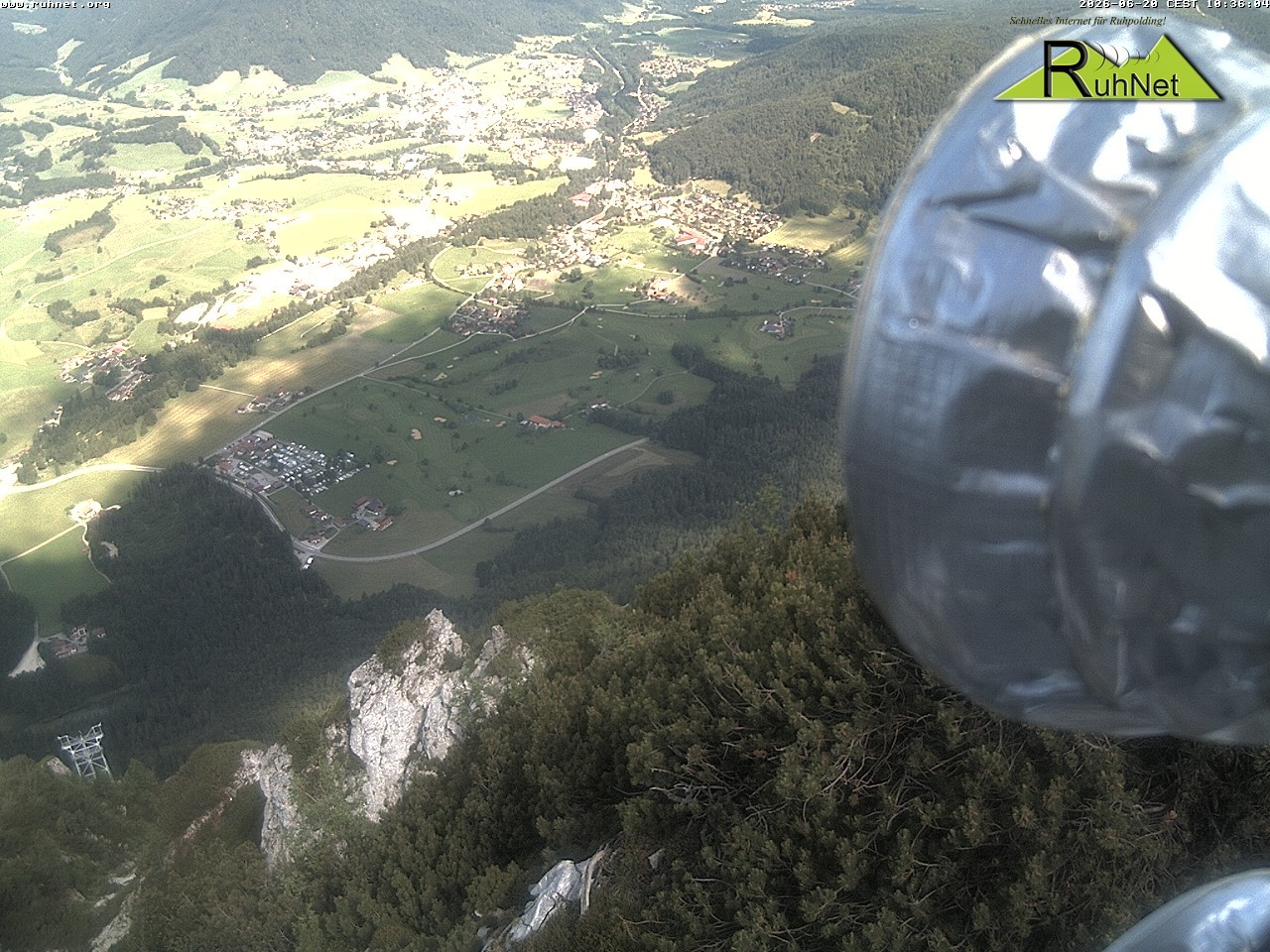 Archiv Foto Webcam Blick auf Ruhpolding