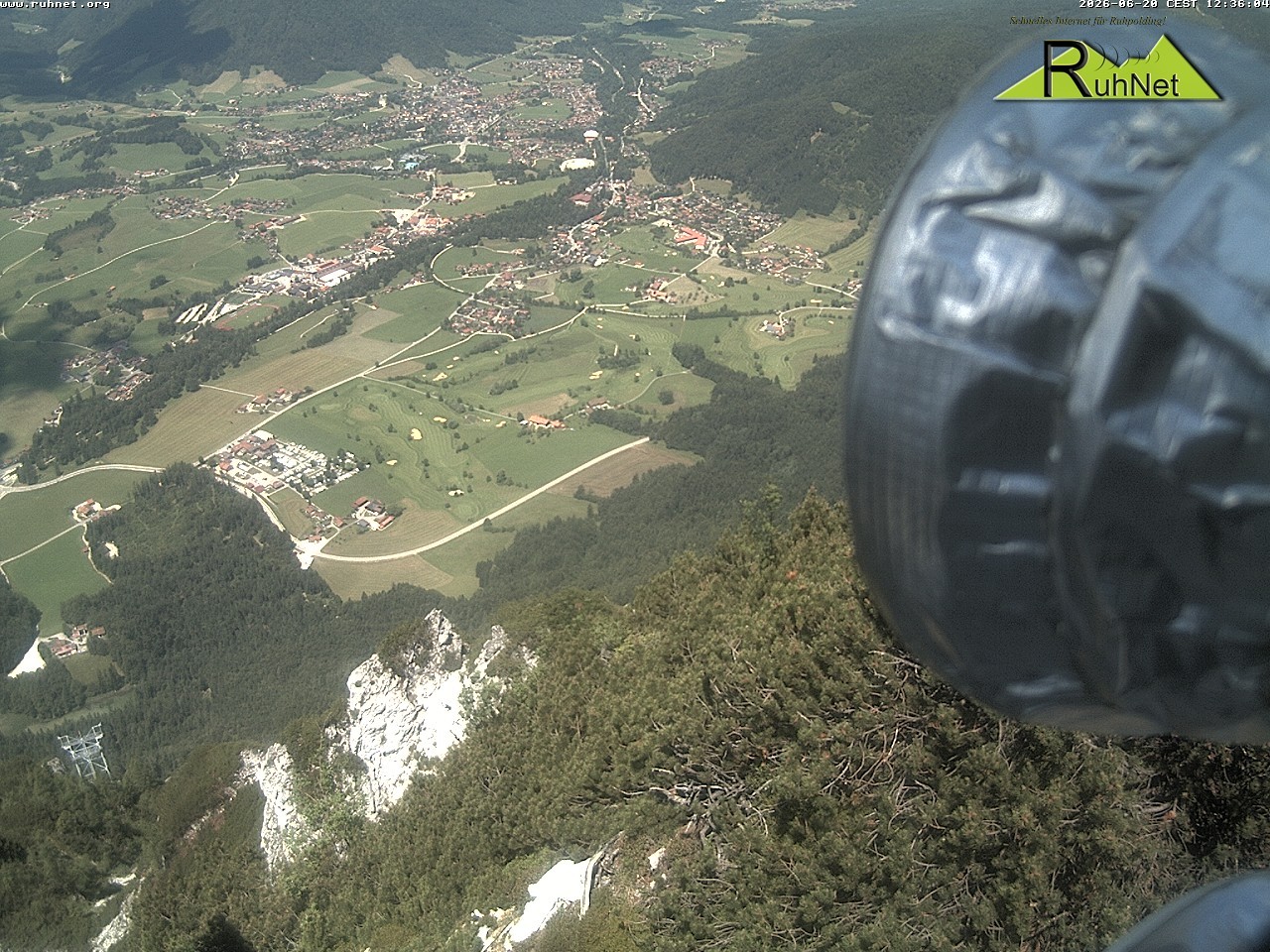 Archiv Foto Webcam Blick auf Ruhpolding