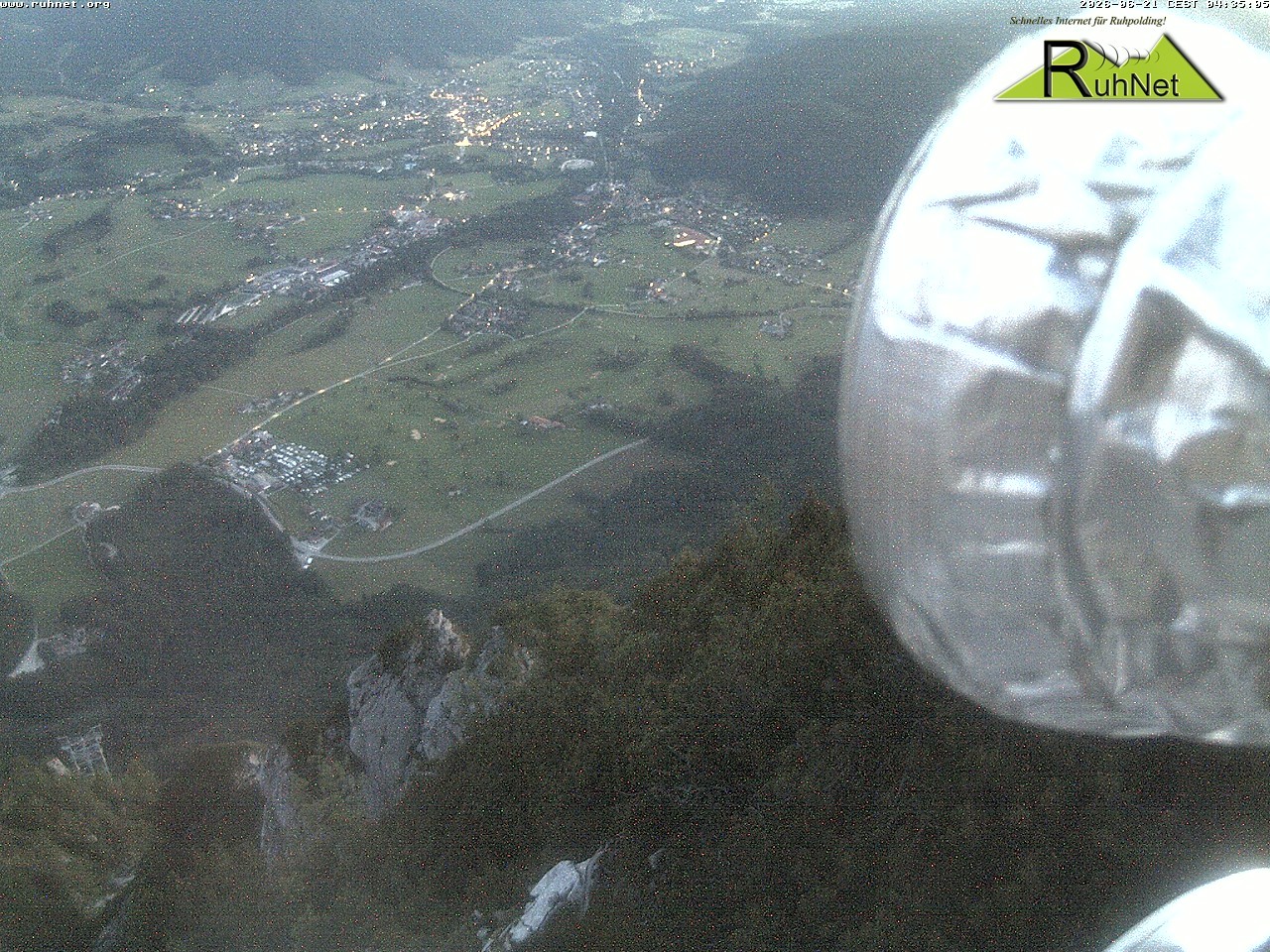 Archiv Foto Webcam Blick auf Ruhpolding