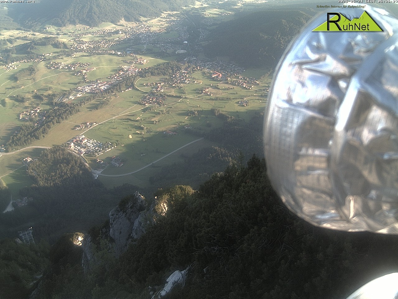 Archiv Foto Webcam Blick auf Ruhpolding