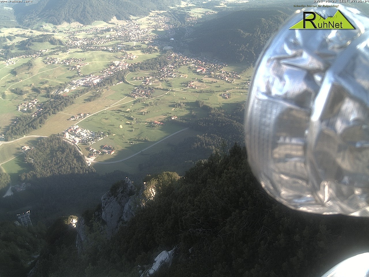 Archiv Foto Webcam Blick auf Ruhpolding
