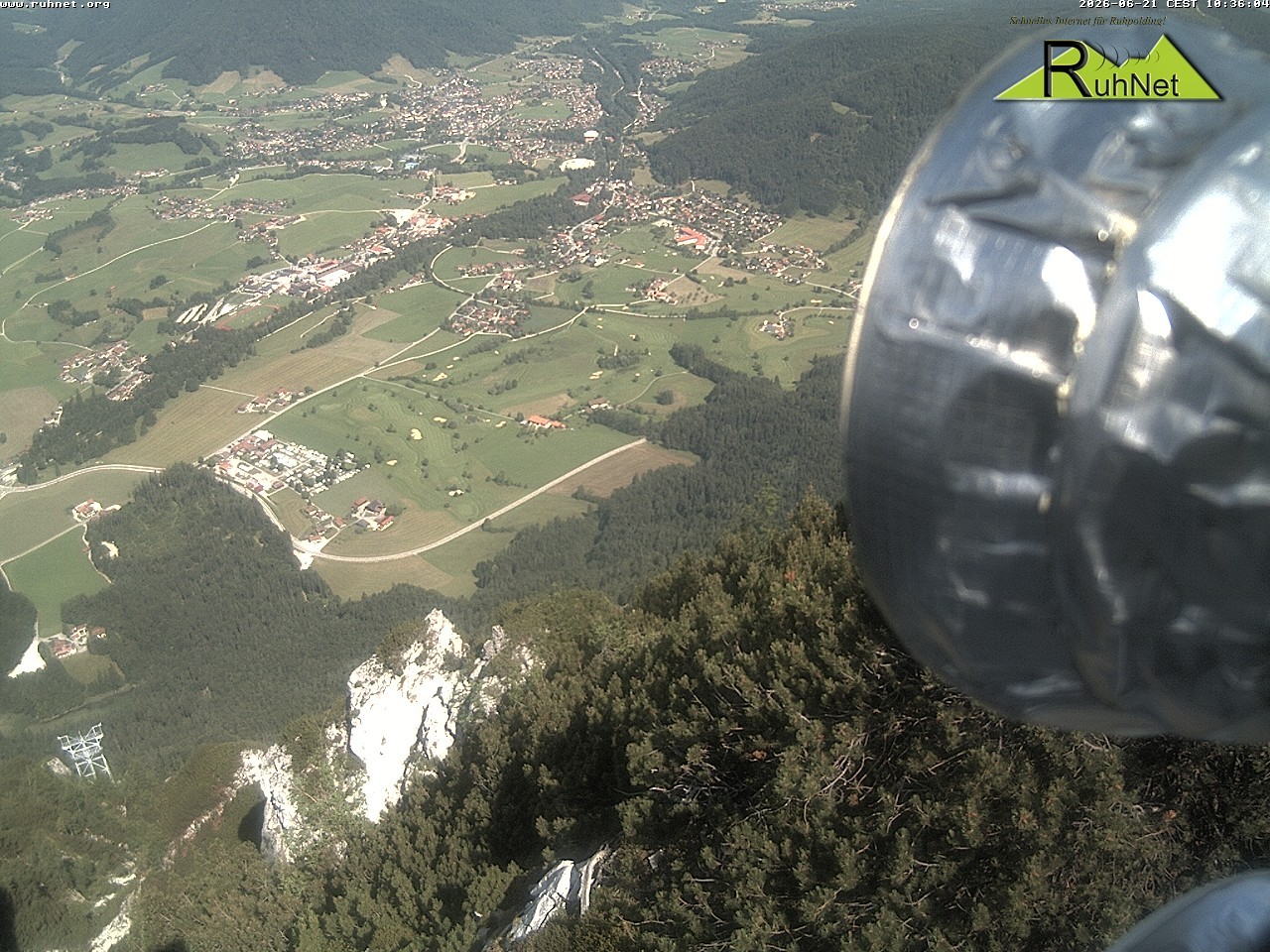 Archiv Foto Webcam Blick auf Ruhpolding