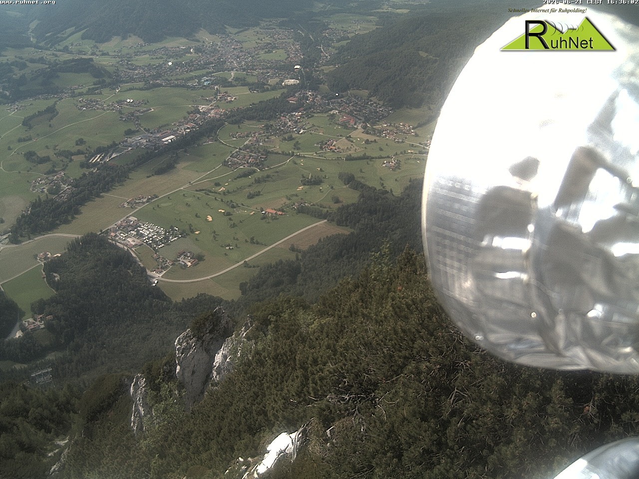 Archiv Foto Webcam Blick auf Ruhpolding