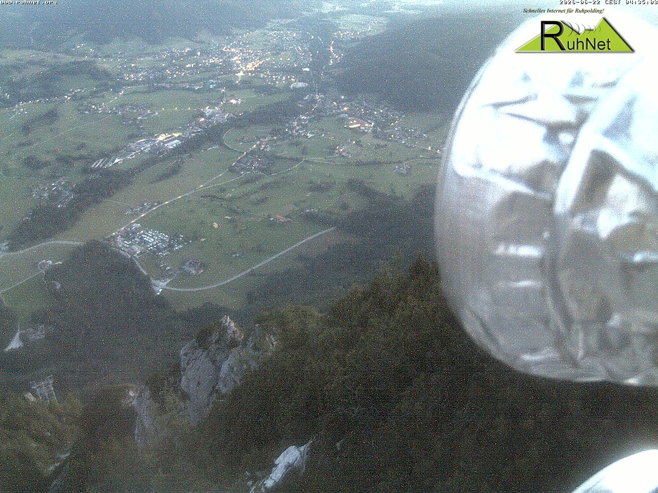 Archiv Foto Webcam Blick auf Ruhpolding