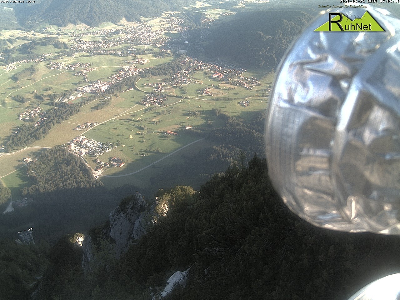Archiv Foto Webcam Blick auf Ruhpolding