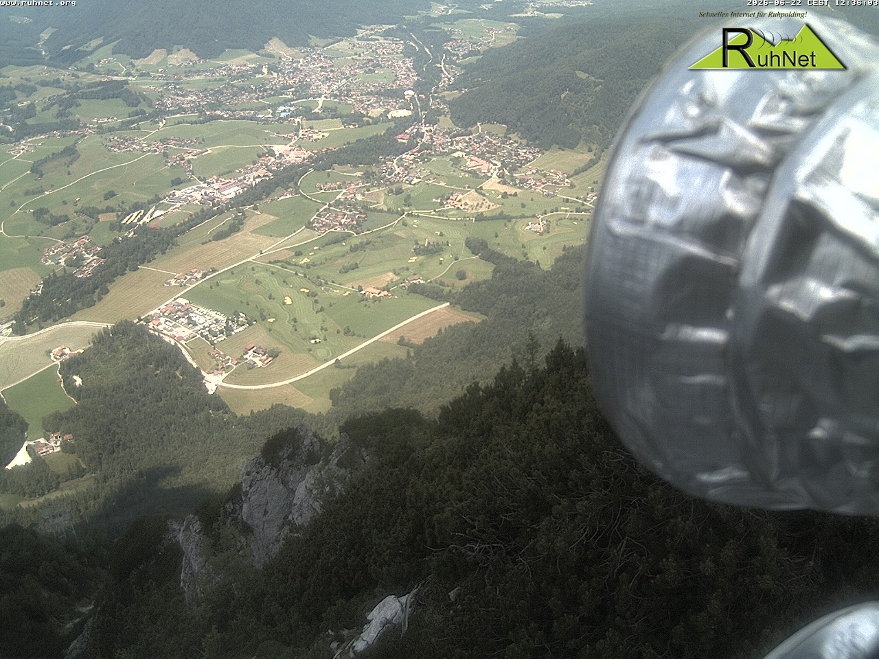 Archiv Foto Webcam Blick auf Ruhpolding