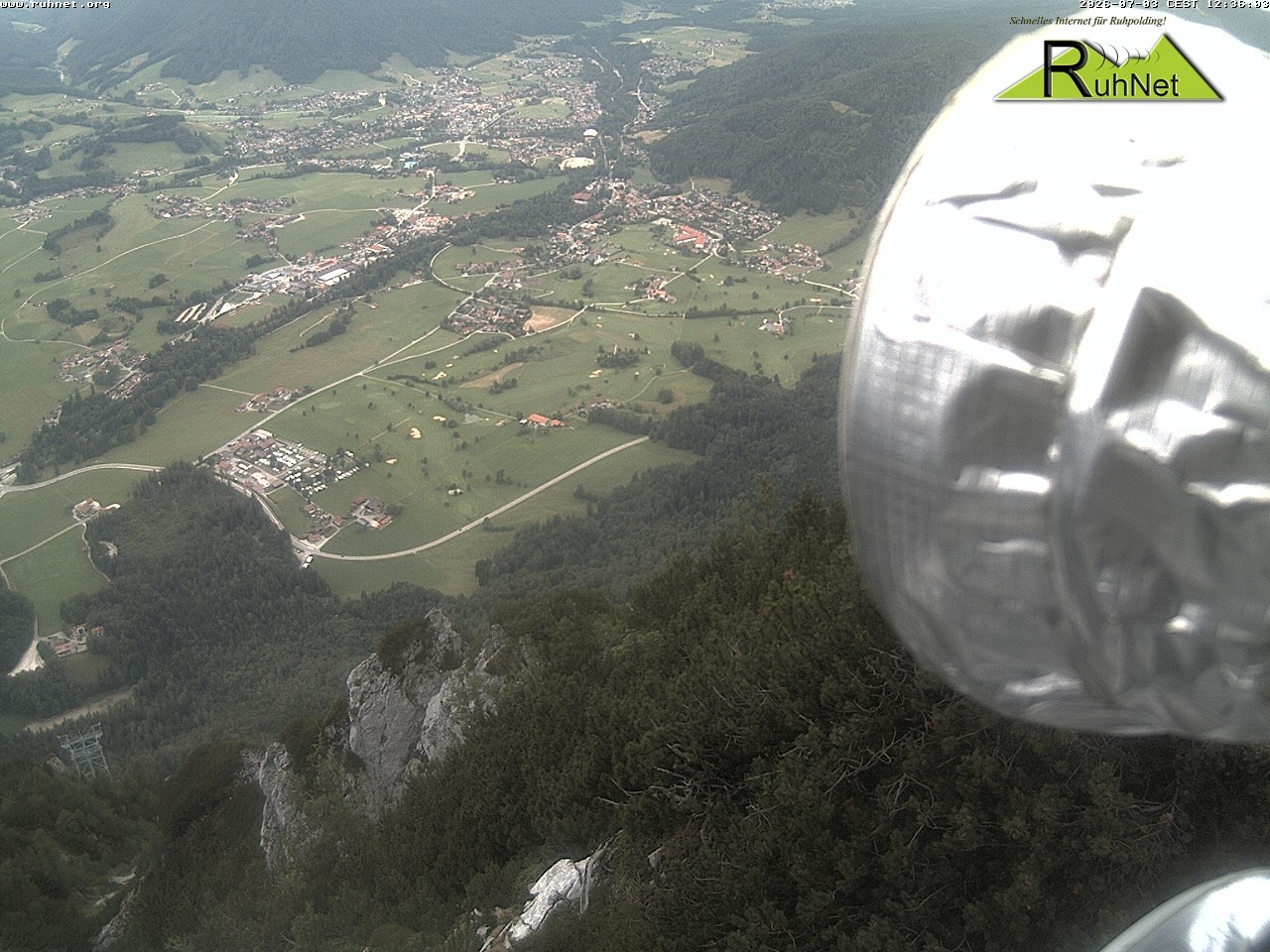 Archiv Foto Webcam Blick auf Ruhpolding