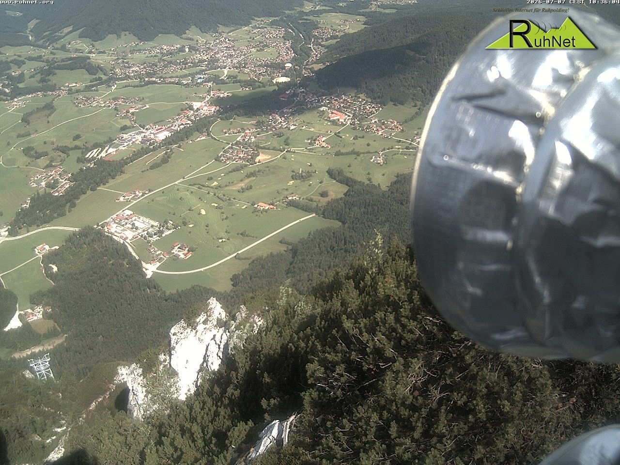 Archiv Foto Webcam Blick auf Ruhpolding