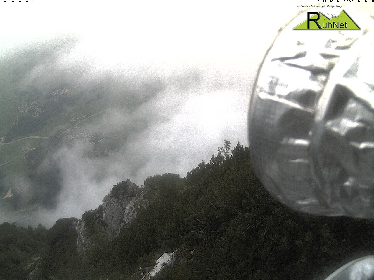 Archiv Foto Webcam Blick auf Ruhpolding