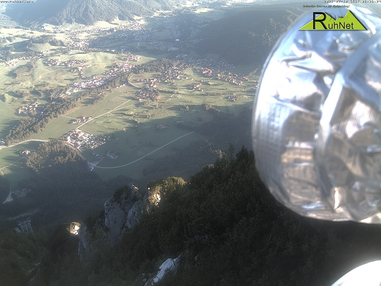 Archiv Foto Webcam Blick auf Ruhpolding