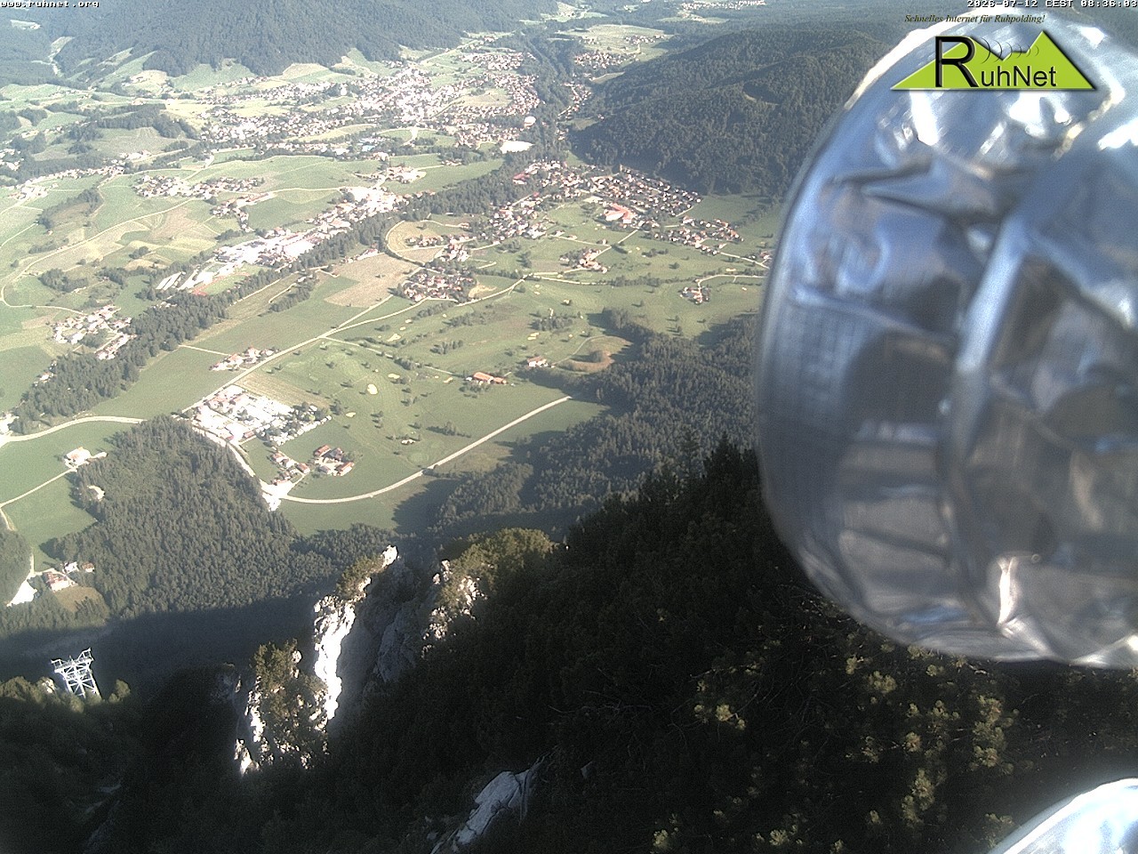 Archiv Foto Webcam Blick auf Ruhpolding
