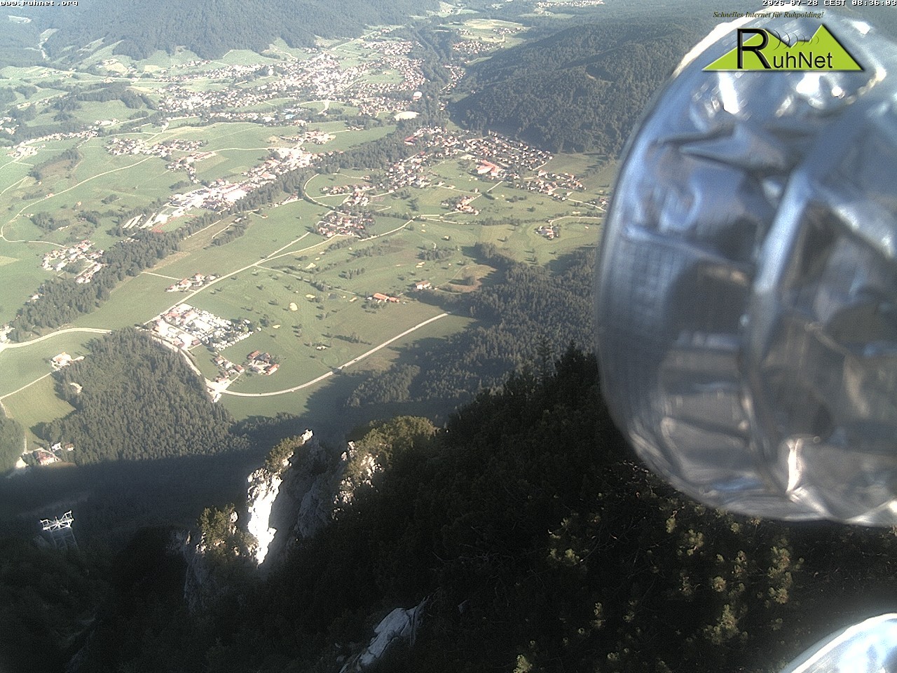 Archiv Foto Webcam Blick auf Ruhpolding