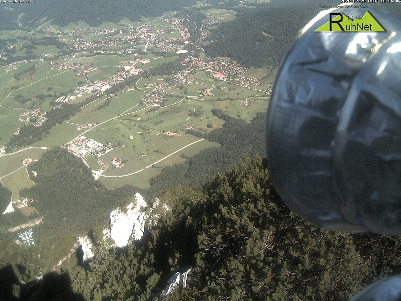 Archiv Foto Webcam Blick auf Ruhpolding