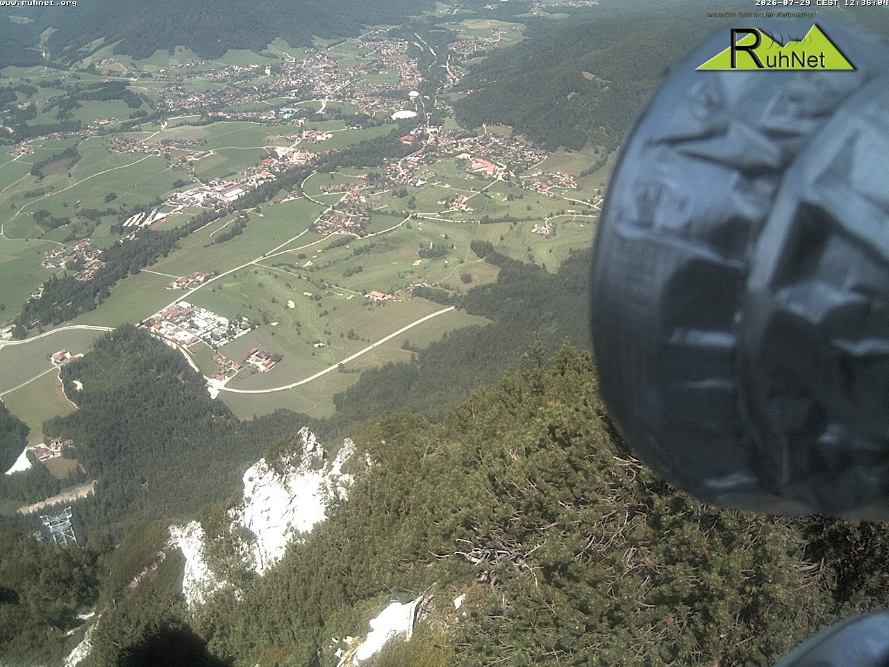 Archiv Foto Webcam Blick auf Ruhpolding