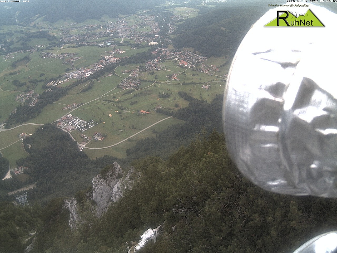 Archiv Foto Webcam Blick auf Ruhpolding