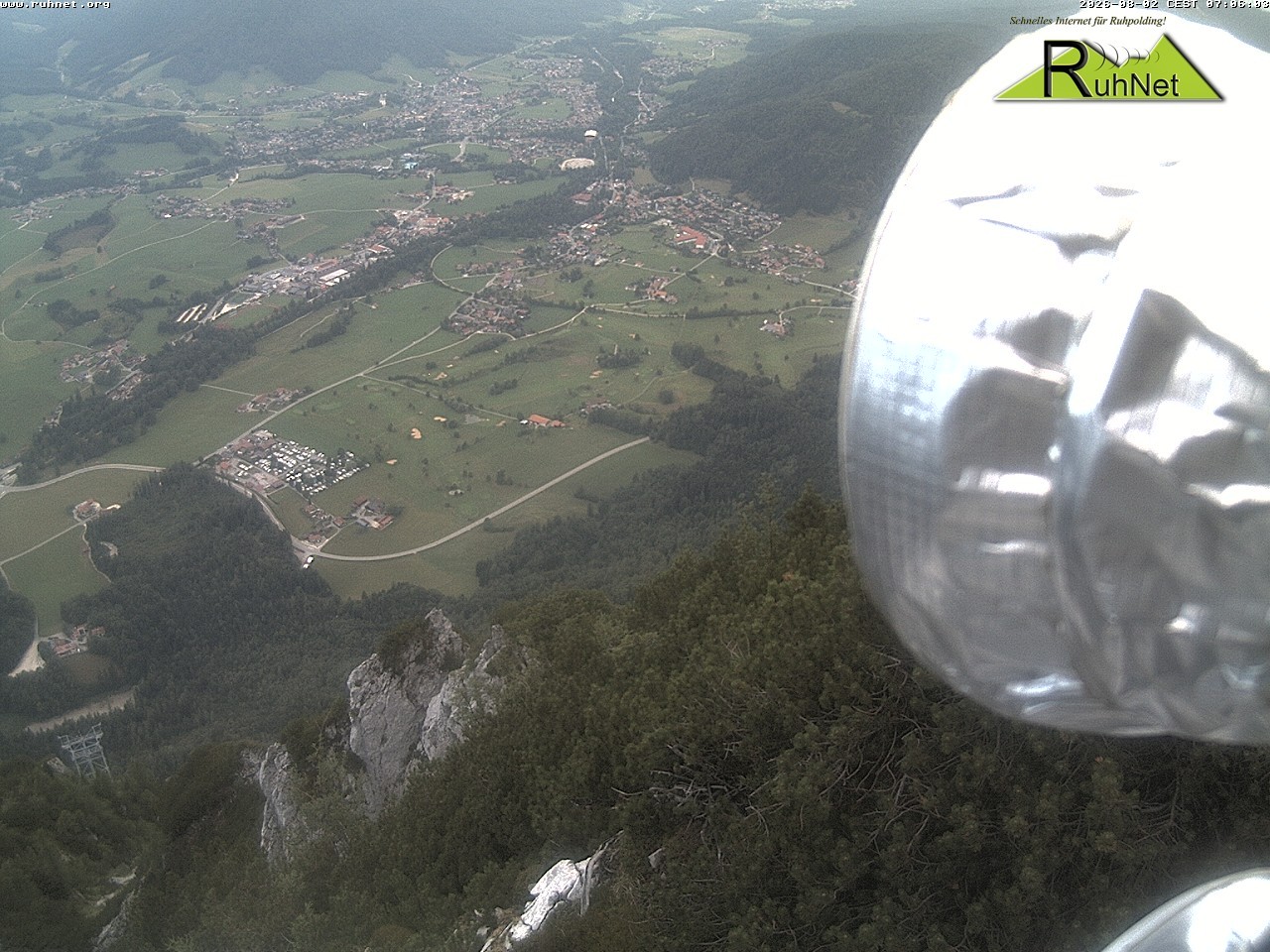 Archiv Foto Webcam Blick auf Ruhpolding