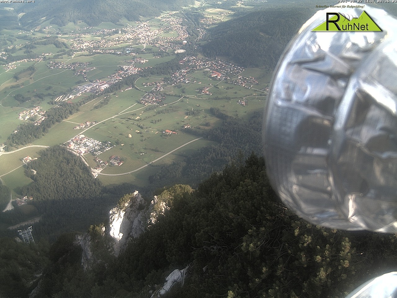 Archiv Foto Webcam Blick auf Ruhpolding