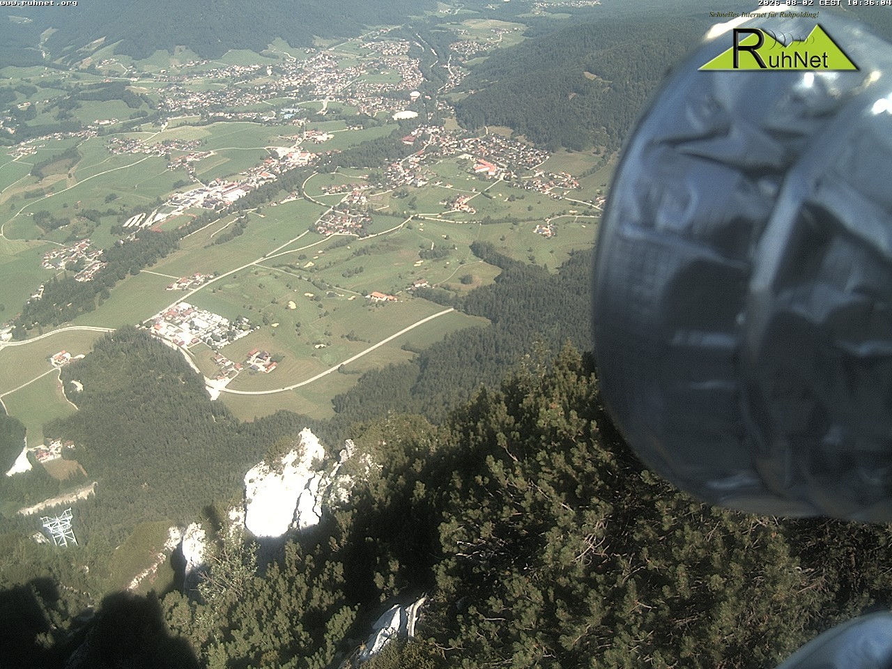 Archiv Foto Webcam Blick auf Ruhpolding