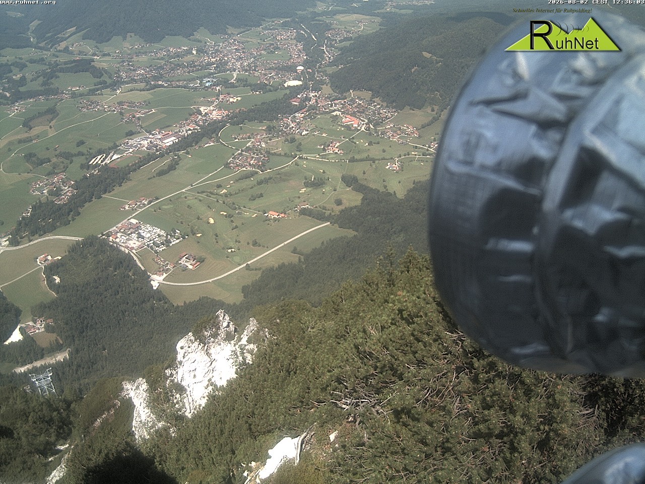 Archiv Foto Webcam Blick auf Ruhpolding