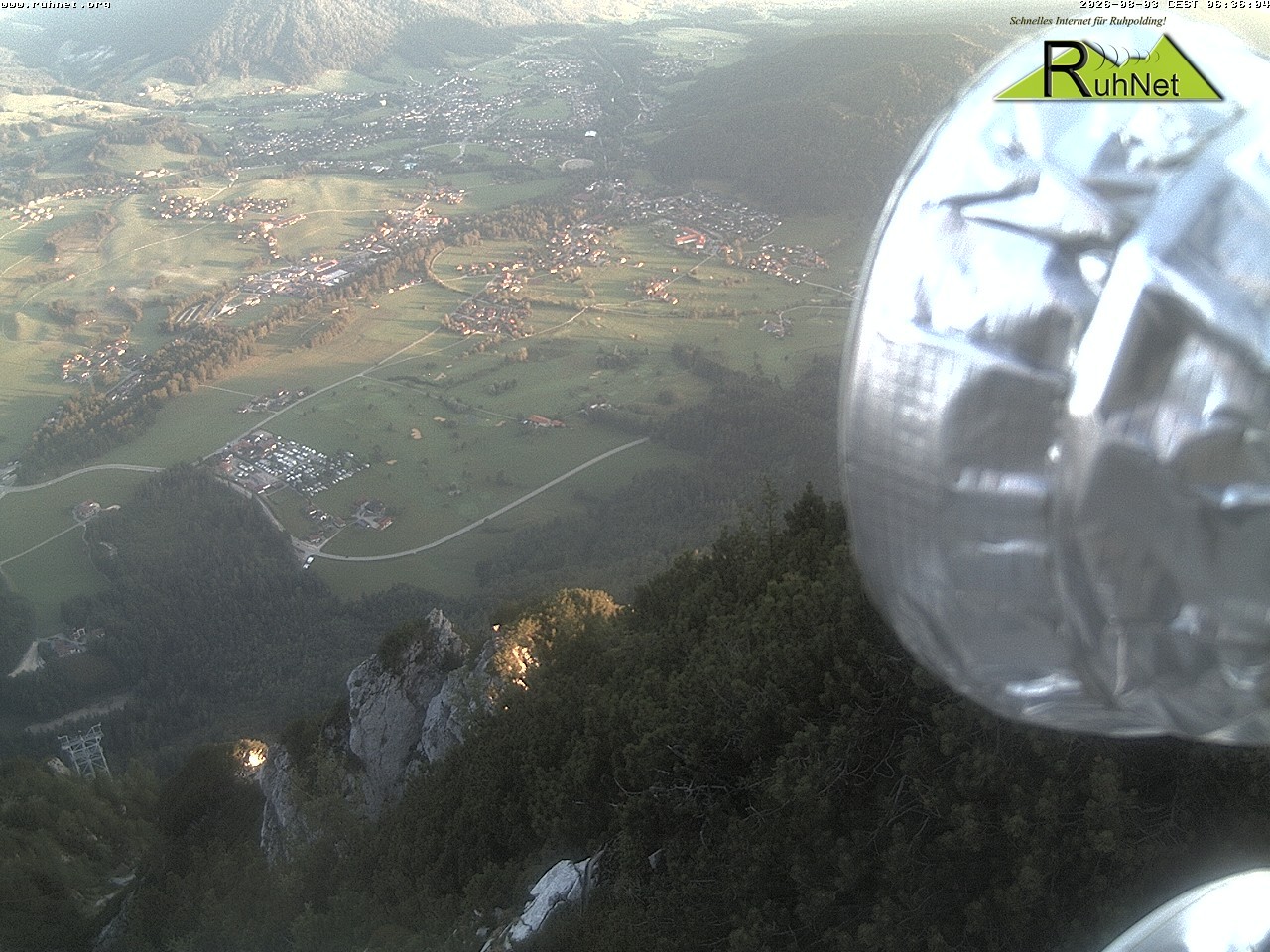 Archiv Foto Webcam Blick auf Ruhpolding