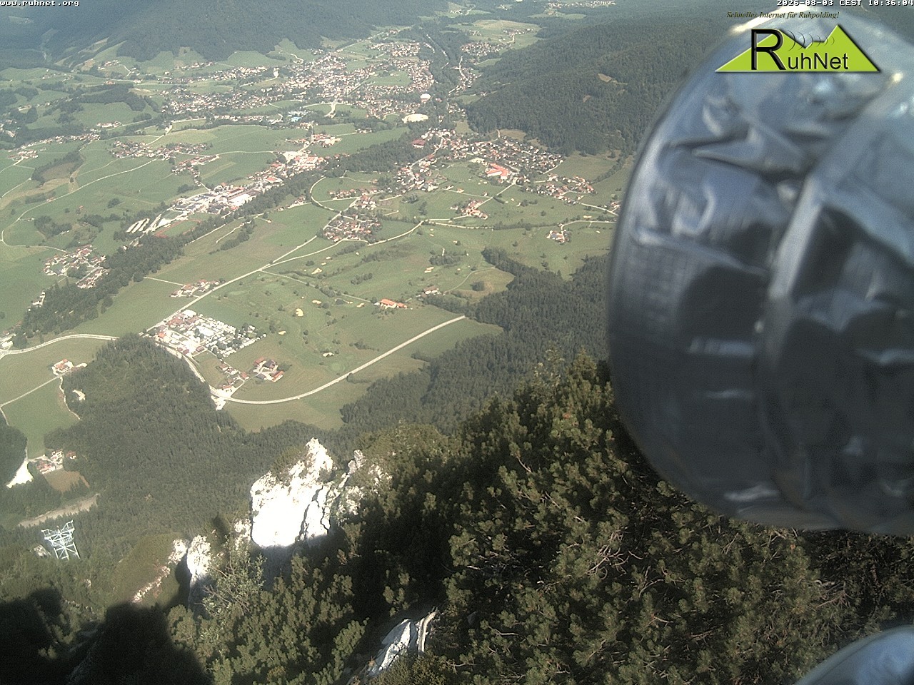 Archiv Foto Webcam Blick auf Ruhpolding