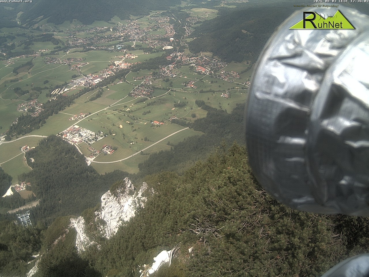 Archiv Foto Webcam Blick auf Ruhpolding