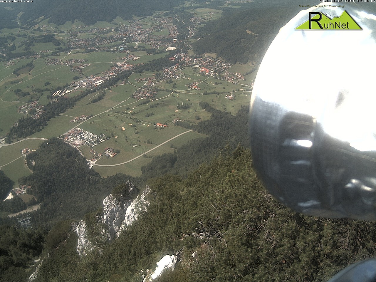 Archiv Foto Webcam Blick auf Ruhpolding