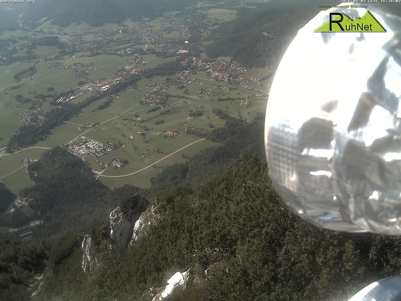 Archiv Foto Webcam Blick auf Ruhpolding